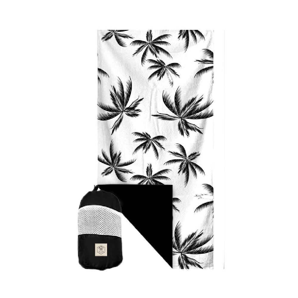 Good Vibes 160x90cm Eco Microfibre Beach Towel Quick Dry Havana