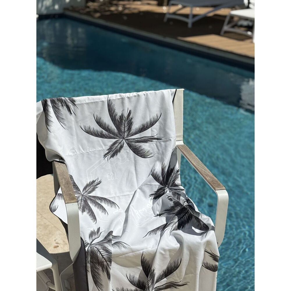 Good Vibes 160x90cm Eco Microfibre Beach Towel Quick Dry Havana — image 2