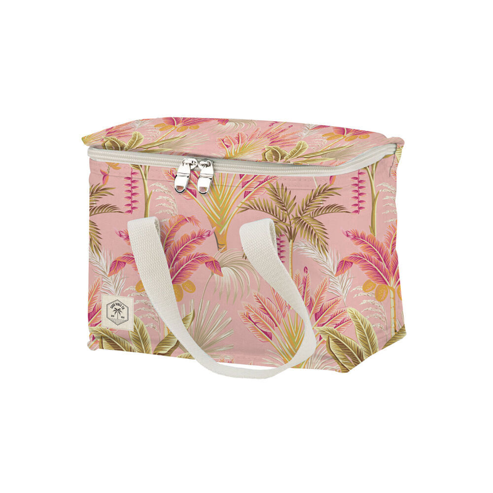 Good Vibes Premium Insulated Lunch Bag Tropicana Print 20x25x20cm (2 Pack) — image 2
