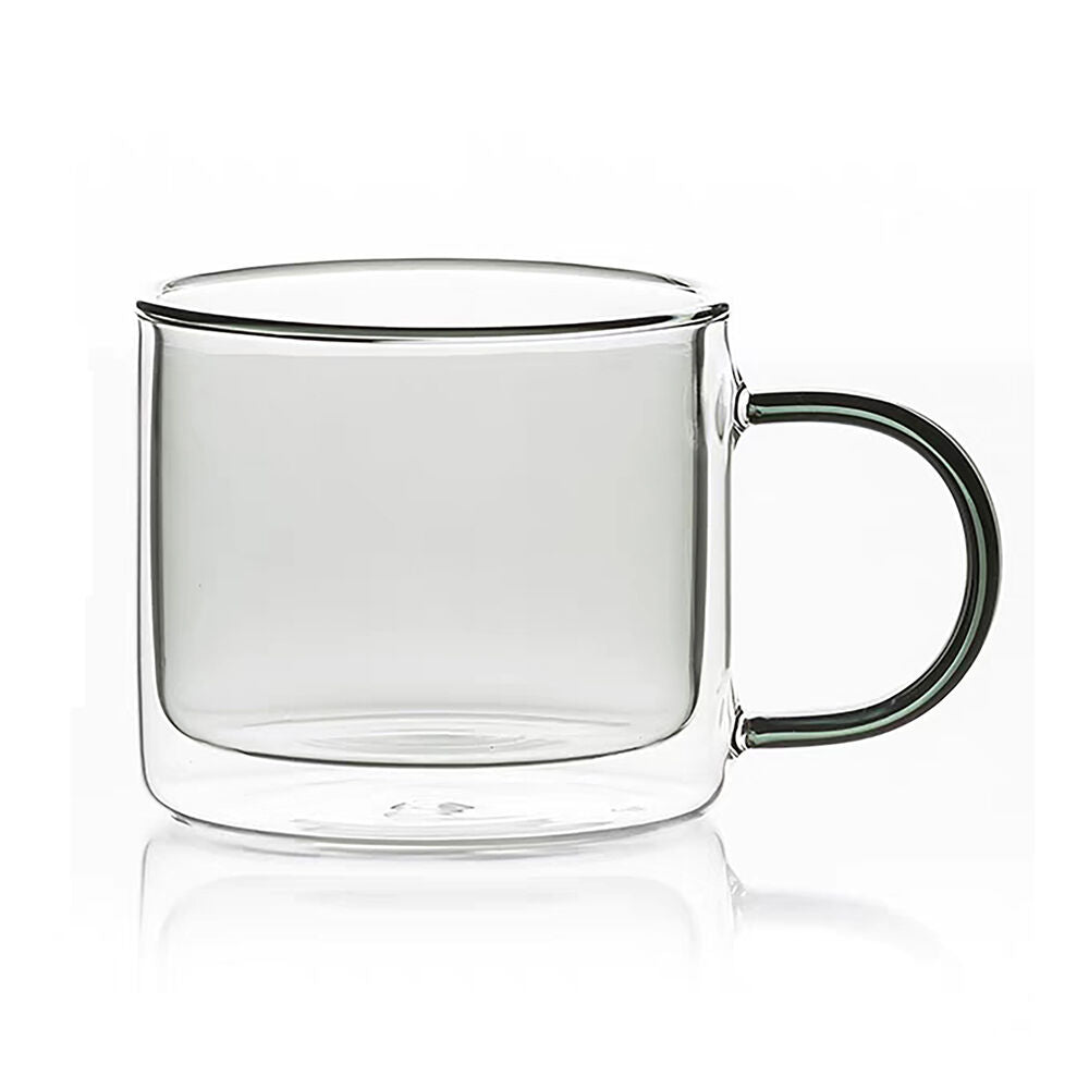 NF Living Serving Hued Cups 250ml Solid Double-Walled Grey (2 Pieces) — image 2