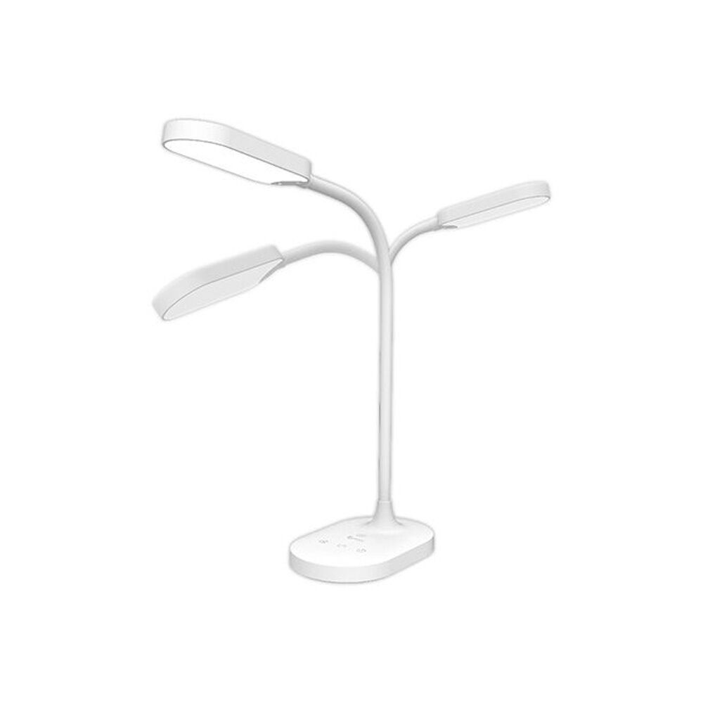 Sansai White USB-C Rechargable LED Desk Lamp Adjustable Brightness/Colour — image 4
