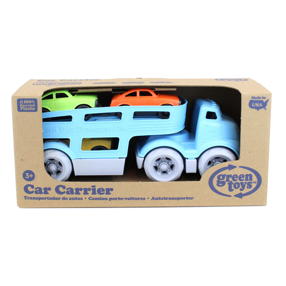 Green Toys 4pc Car Carrier Kids Transport Vehicle Play Toy Set — image 3