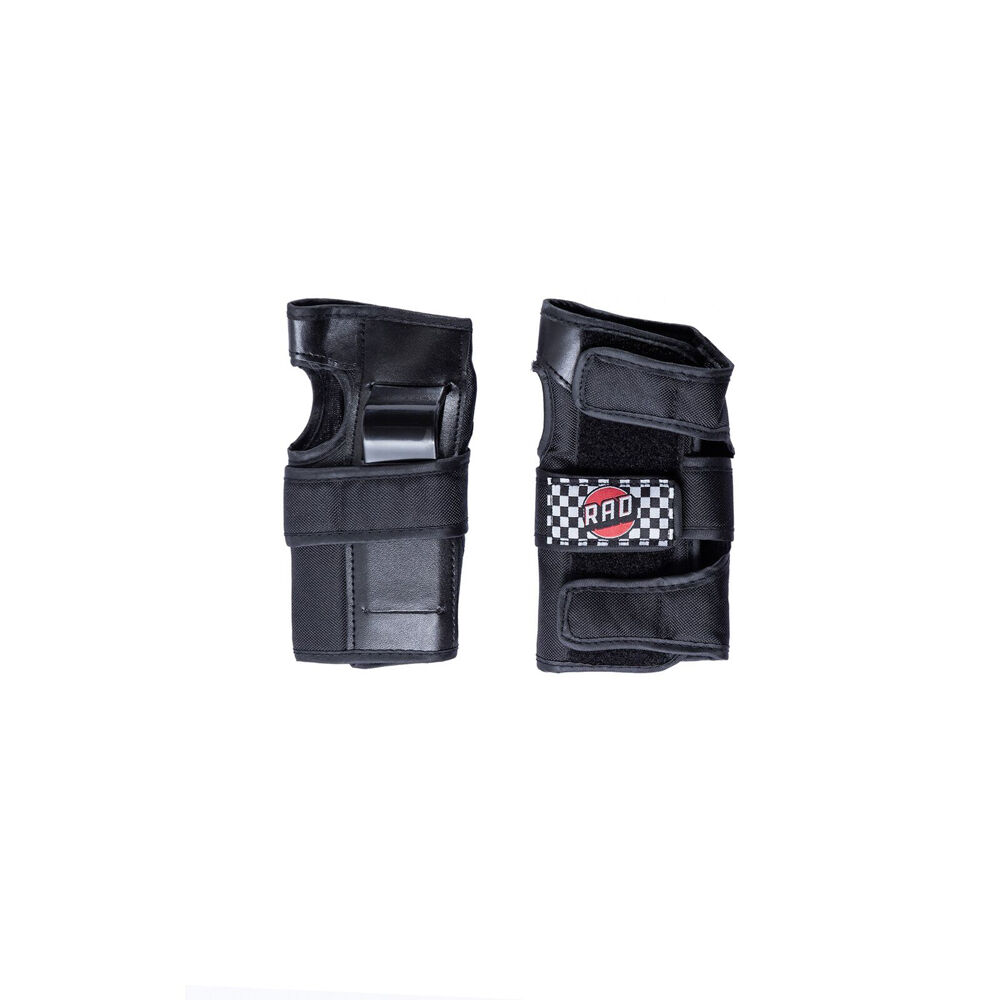 Rad Board CO Skate Wrist Protective Pad Set Street Park Gear Black Large