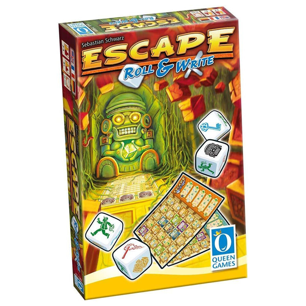 Huch! Kids 8y+ Cooperative Map Exploration Dice Game Escape Roll & Write