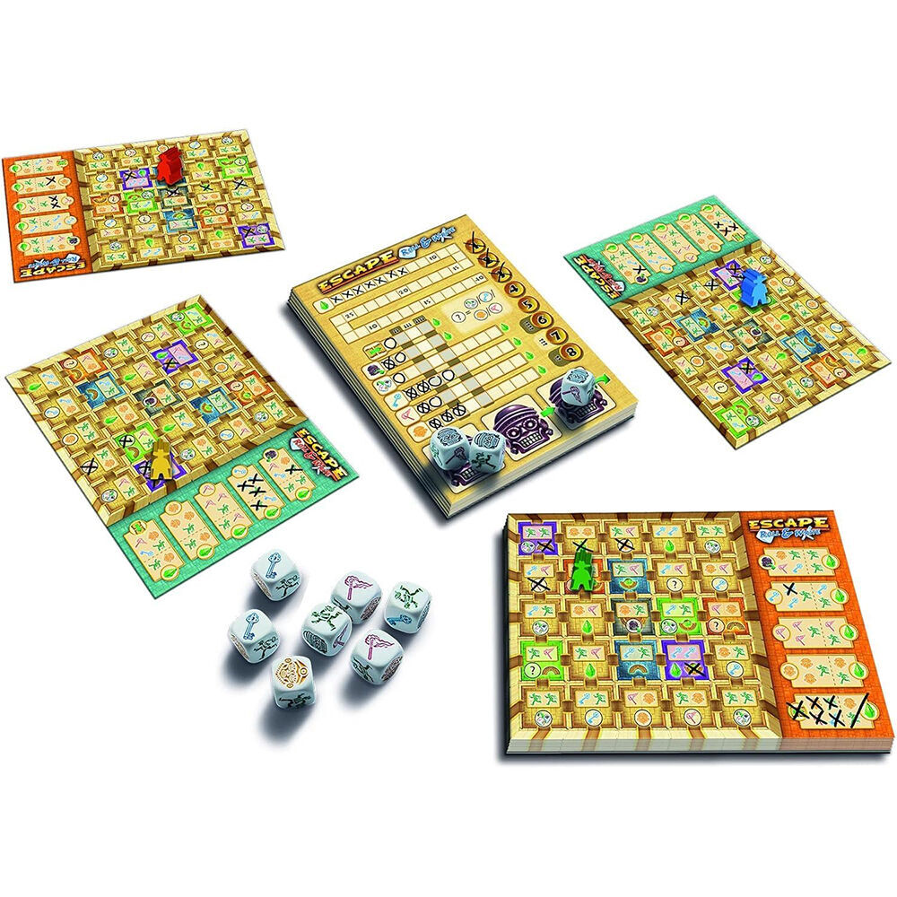 Huch! Kids 8y+ Cooperative Map Exploration Dice Game Escape Roll & Write — image 2