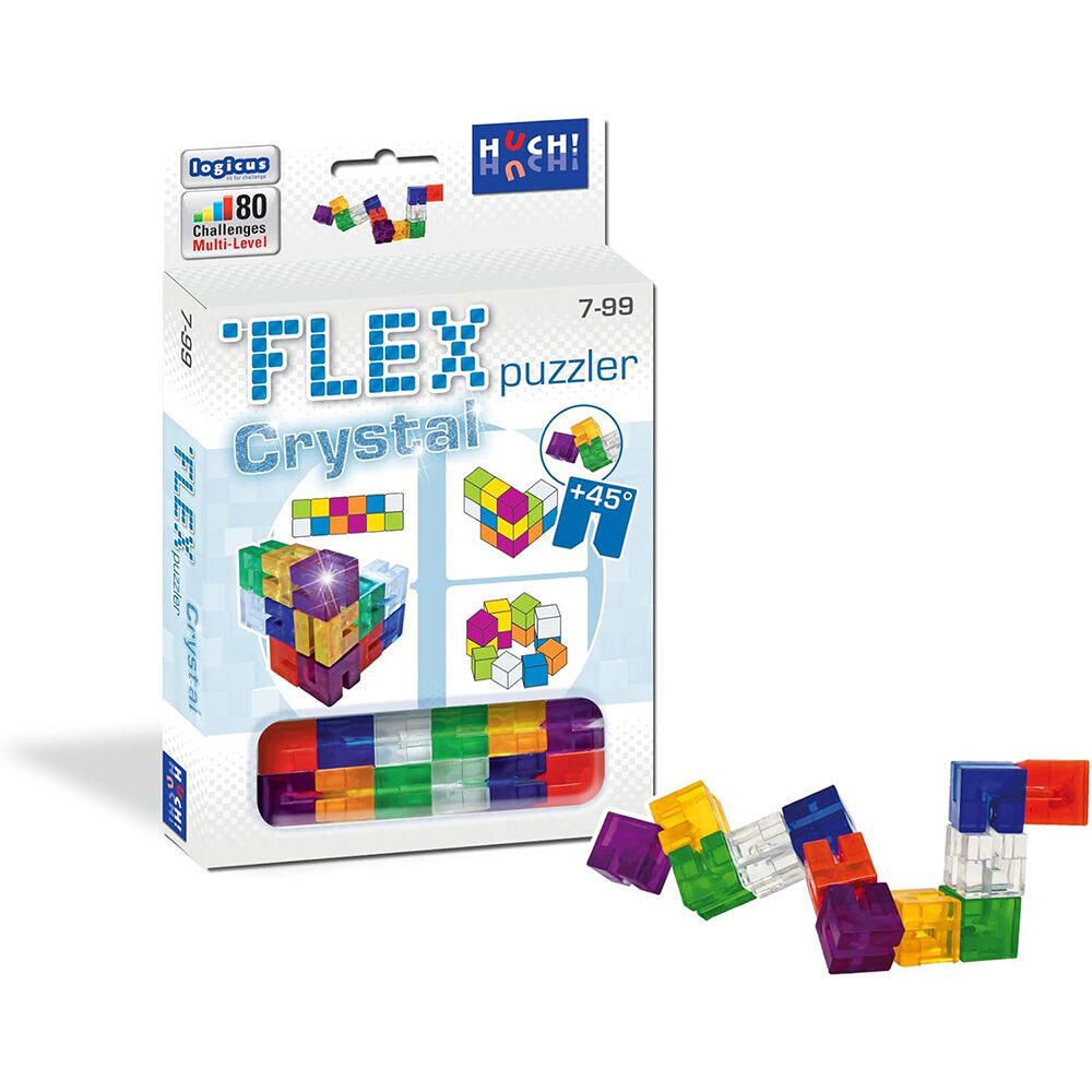 Huch! Kids 7y+ Flexible 3D Puzzle Educational Toy Flex Puzzler Crystal — image 2