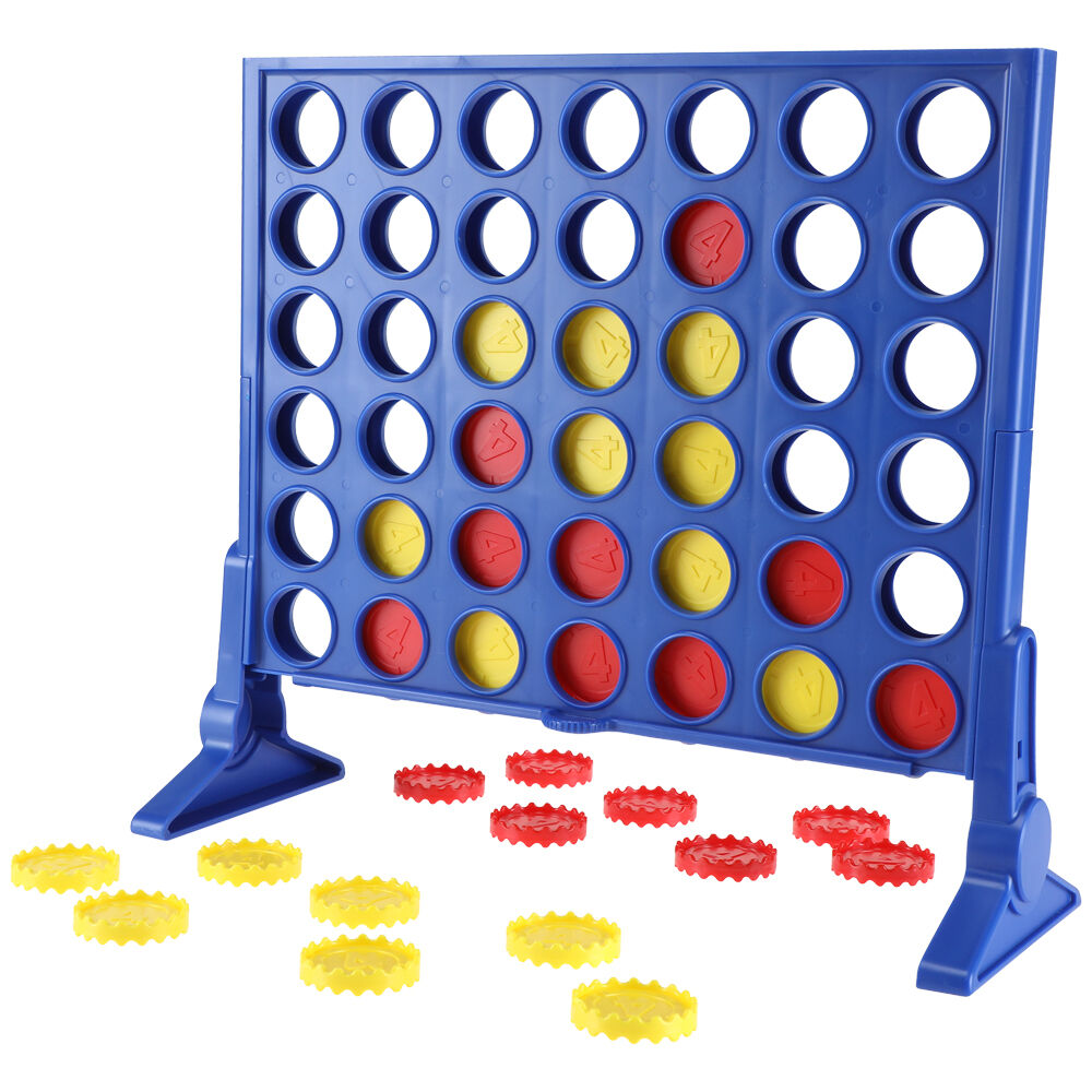 Hasbro 6Y+ Connect 4 Grid Fast-Paced Interactive Family Board Game — image 2
