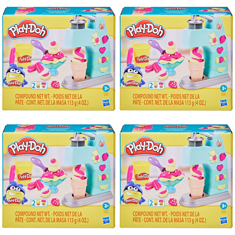 Hasbro Play-Doh Mini Classics Children's Modelling Set 3Y+ Assorted (4 Pack)