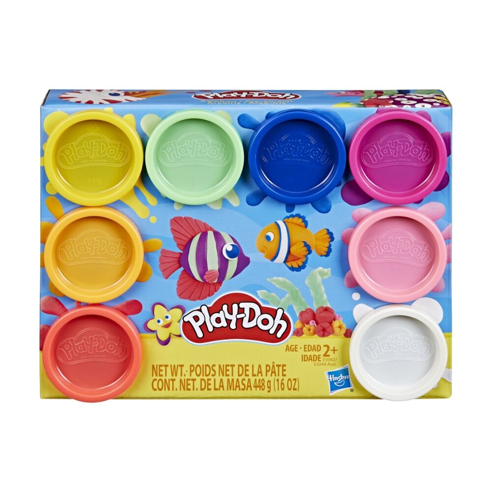 Playdoh Play-Doh Kids Modelling Compound Set Various Colours 24m+ Assorted (8 Pieces) — image 4