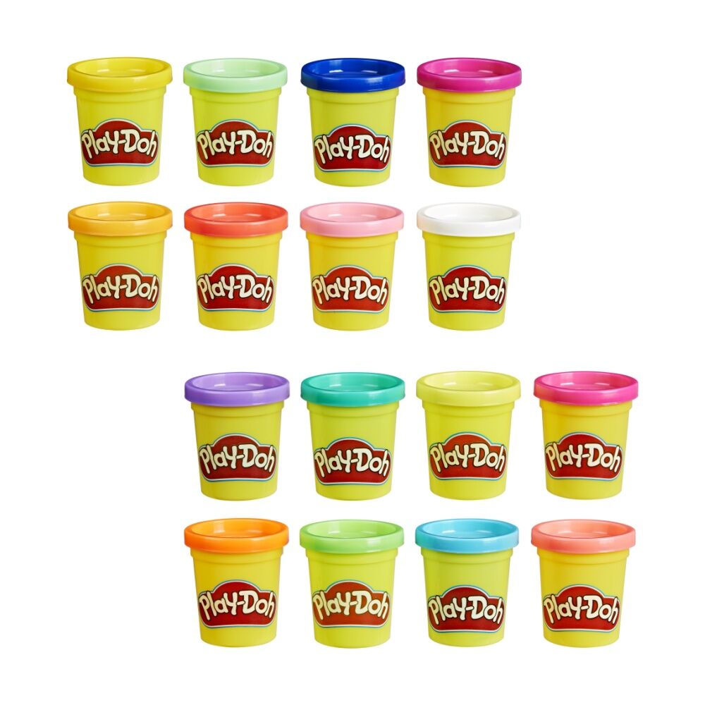 Playdoh 8pc Play-Doh Kids Modelling Compound Set Various Colours 24m+ Assorted (4 Pack) — image 3