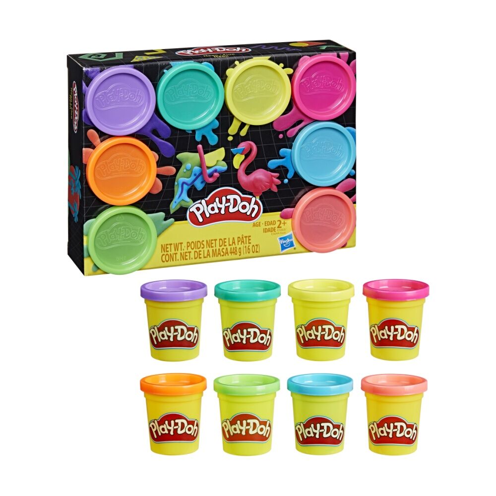 Playdoh 8pc Play-Doh Kids Modelling Compound Set Various Colours 24m+ Assorted (4 Pack) — image 7