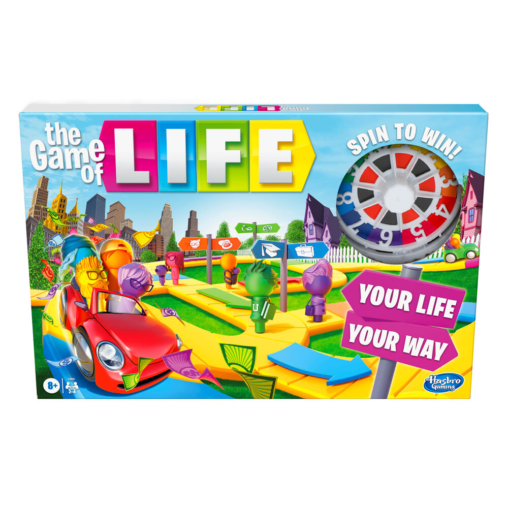 Hasbro 8Y+ Game Of Life Classic Family Friendly Strategic Board