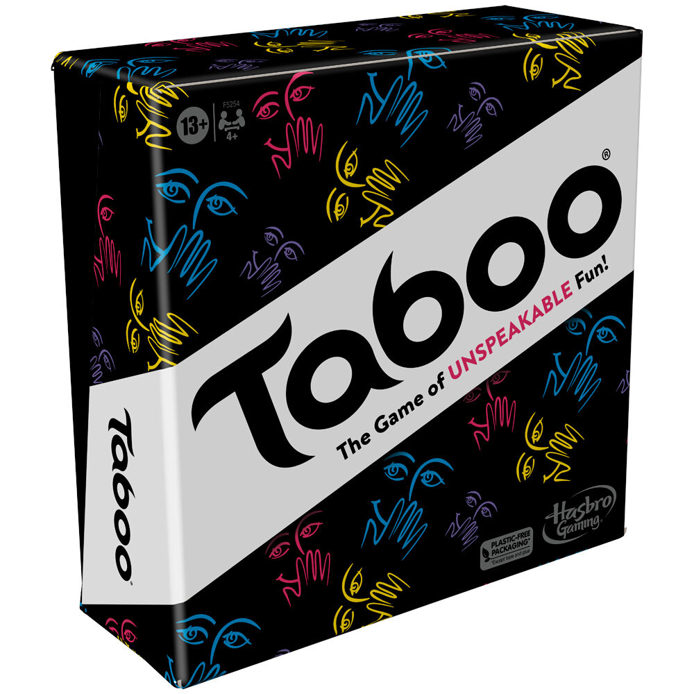 Hasbro 13Y+ Classic Taboo Strategic Guessing Board Game for Family and Friends