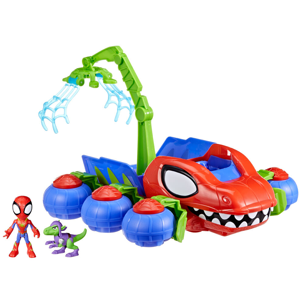 Hasbro 3Y+ Marvel Spidey and Friends Dinowebs Crawler Action Figure