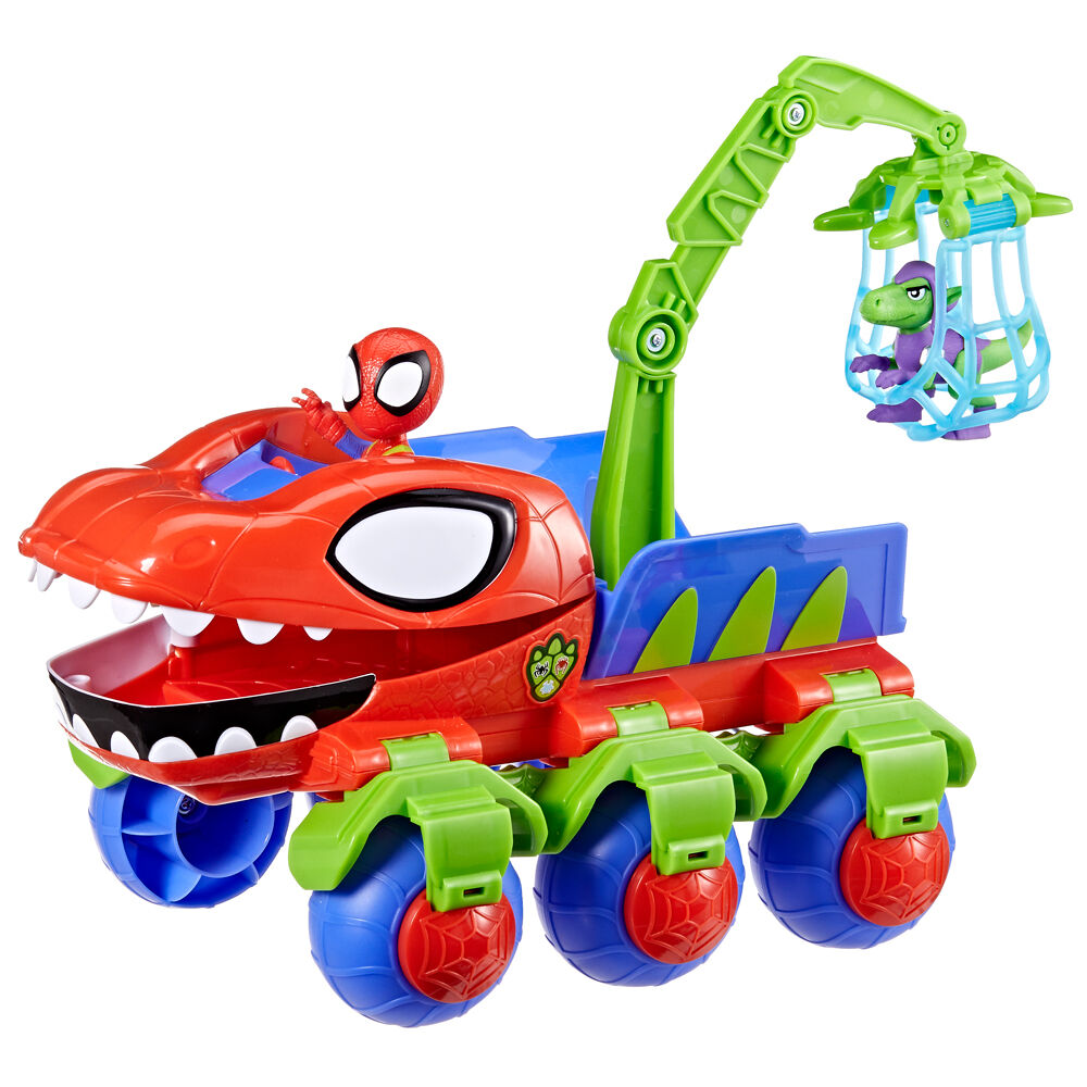 Hasbro 3Y+ Marvel Spidey and Friends Dinowebs Crawler Action Figure — image 2
