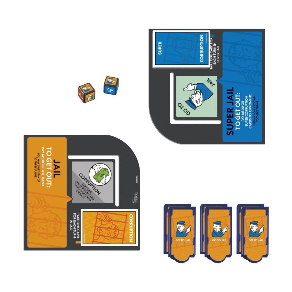 Monopoly Game Go To Jail Expansion Pack Compatible w/ Classic — image 4