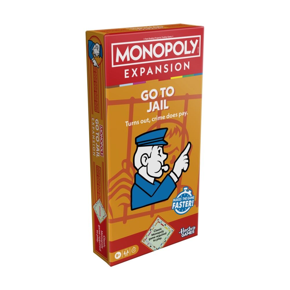 Monopoly Game Go To Jail Expansion Pack Compatible w/ Classic — image 7