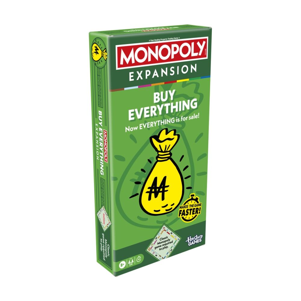 Monopoly Game Buy Everything Expansion Pack Compatible w/ Classic — image 6