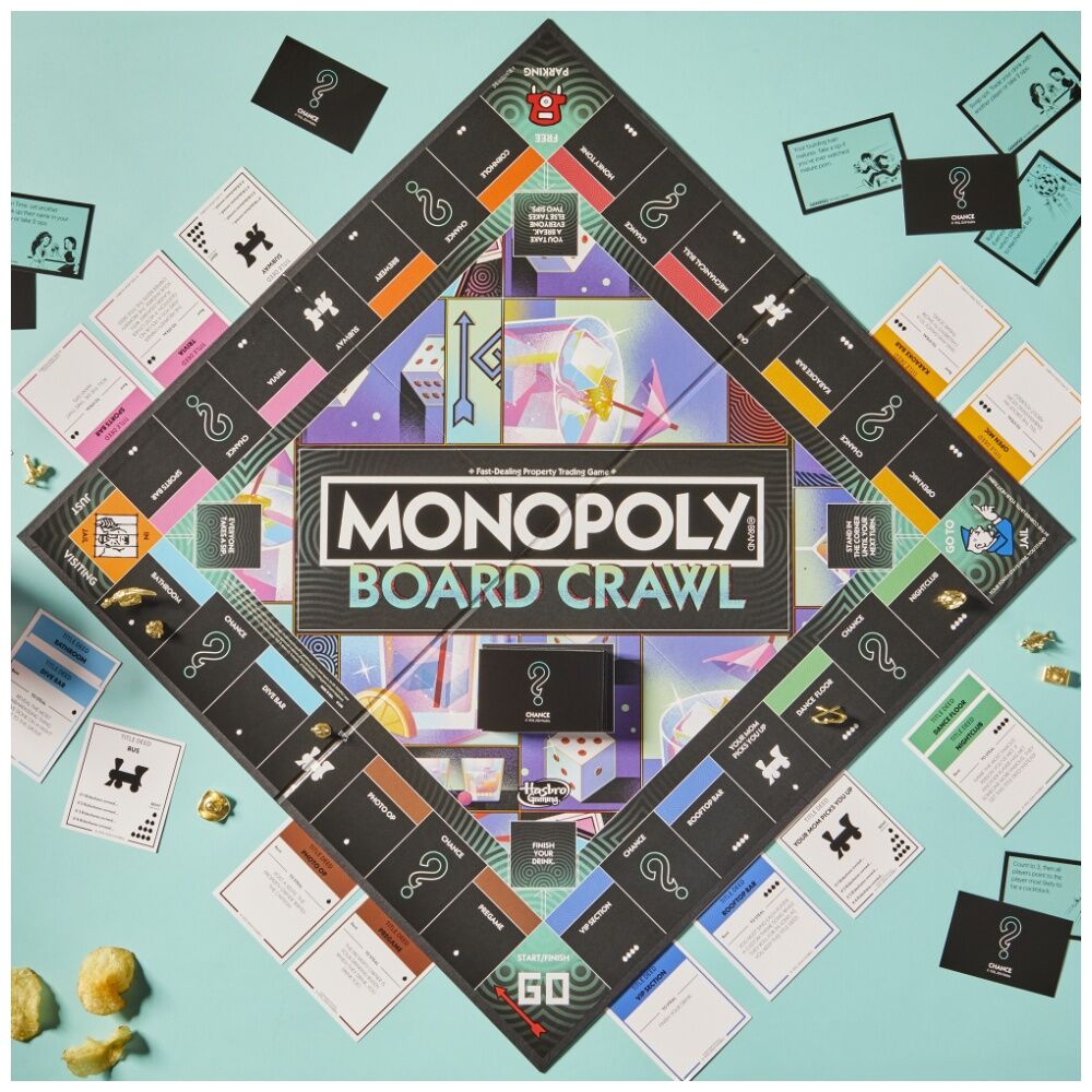 Monopoly Tabletop Game Adults Only Party Drinking Board Crawl Edition 21y+ — image 7