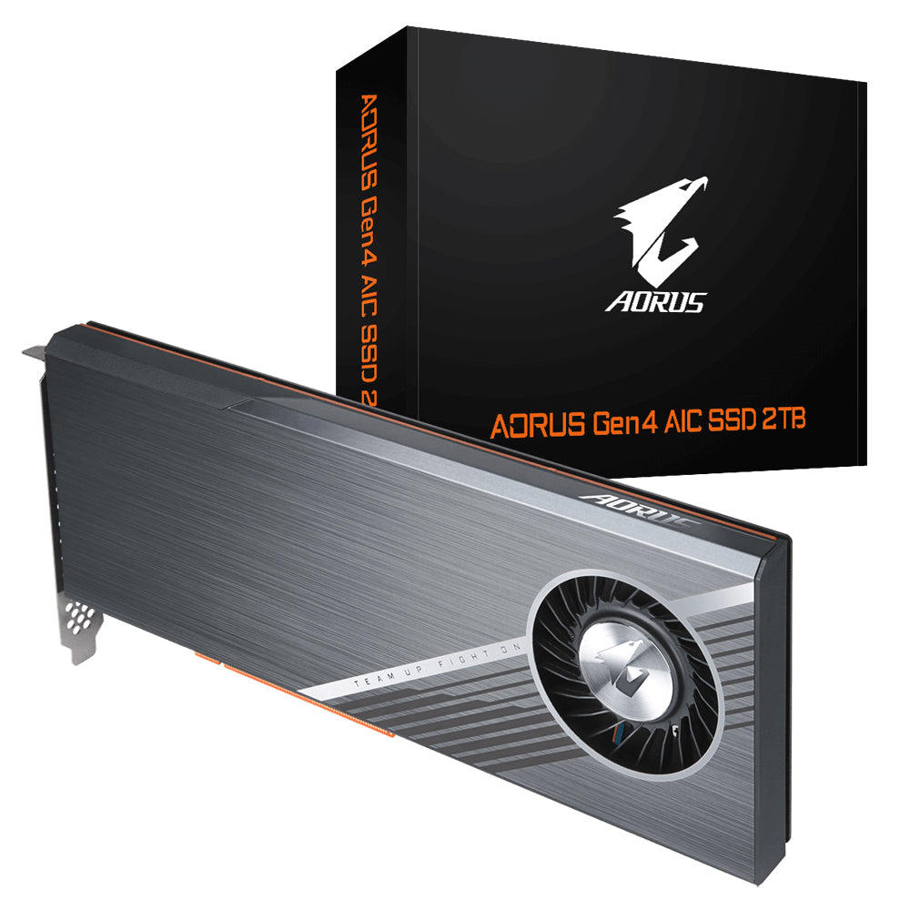 Gigabyte Aorus Gen4 AIC SSD 2TB Solid State Drive Memory Storage For PC/Computer