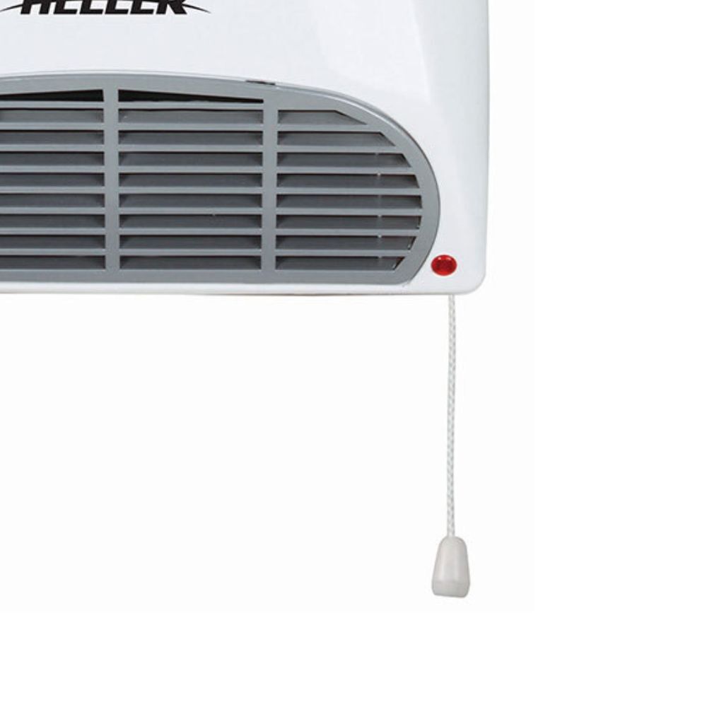 Heller 2000W Indoor Bathroom/Toilet Heater 32cm w/ Pull Switch Wall Mounted — image 2