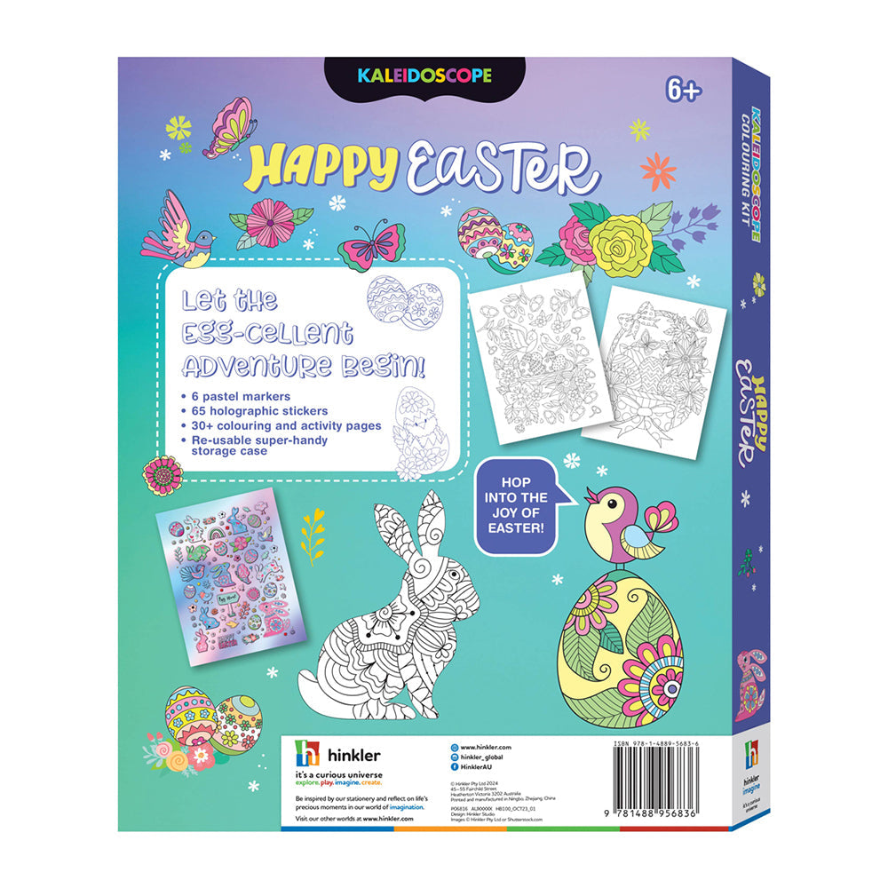 Kaleidoscope Happy Easter Colouring Activity Kit Kids/Children Fun Art Craft — image 2