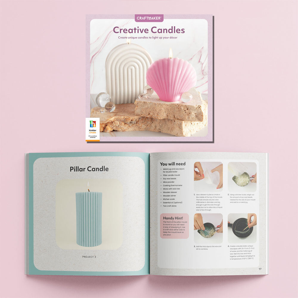 Craft Maker Creative Arch and Shell Shaped Candles Making Activity Kit — image 2
