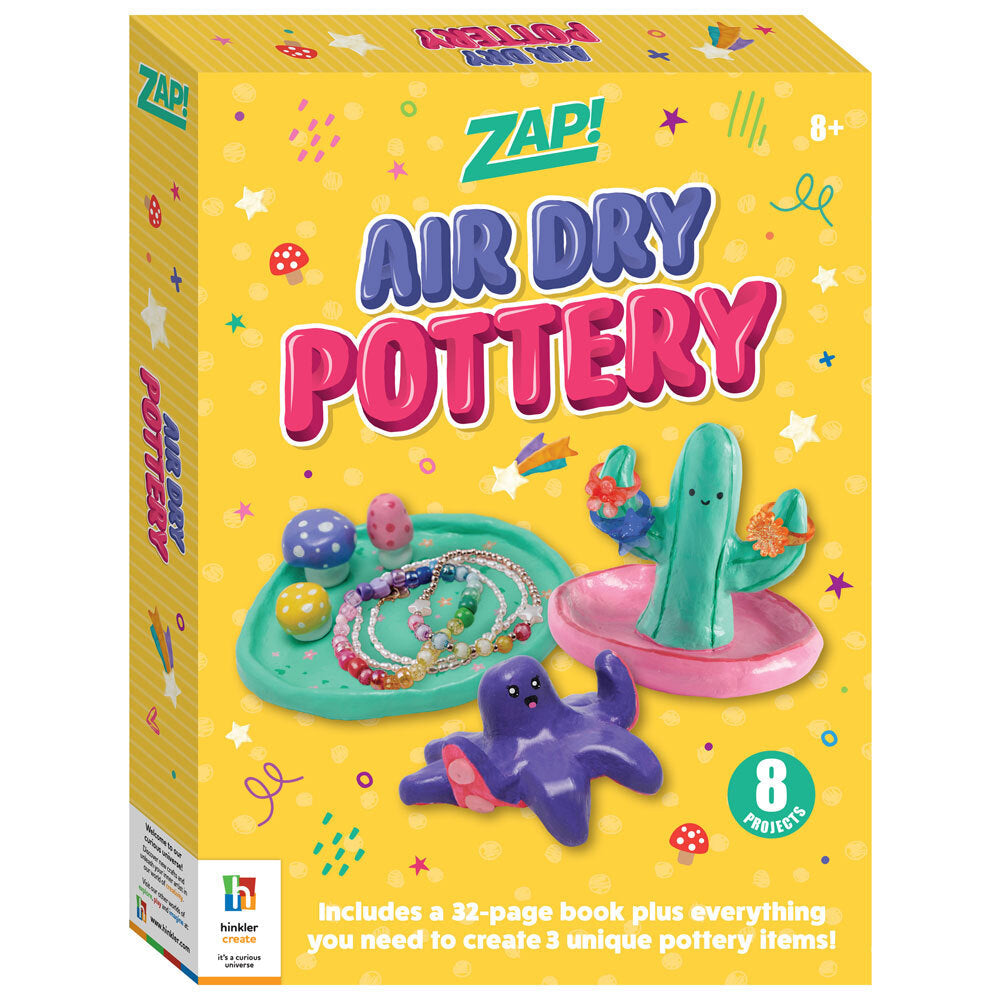 Zap! Extra Kids/Childrens Clay Pottery Making Activity Crafting Kit 8Y+