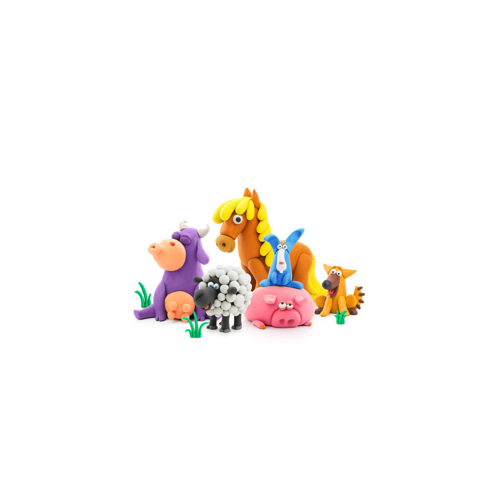 Hey Clay Animals Theme Modelling Set w/15 Colour Cans & 2 Tools 3y+ (2 Pack) — image 3