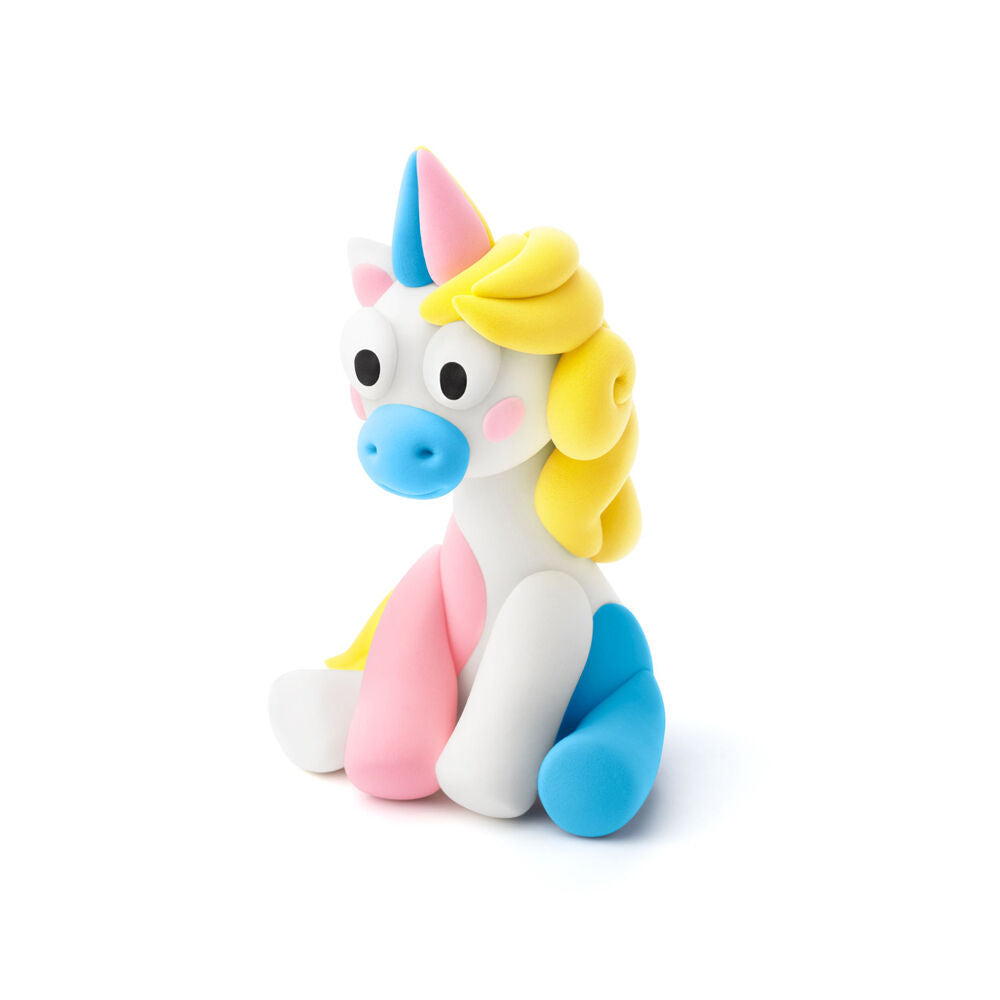 Hey Clay Rainbow Unicorns Craft Set Toy 22x19cm Kids 3y+ (15 Pieces) — image 5