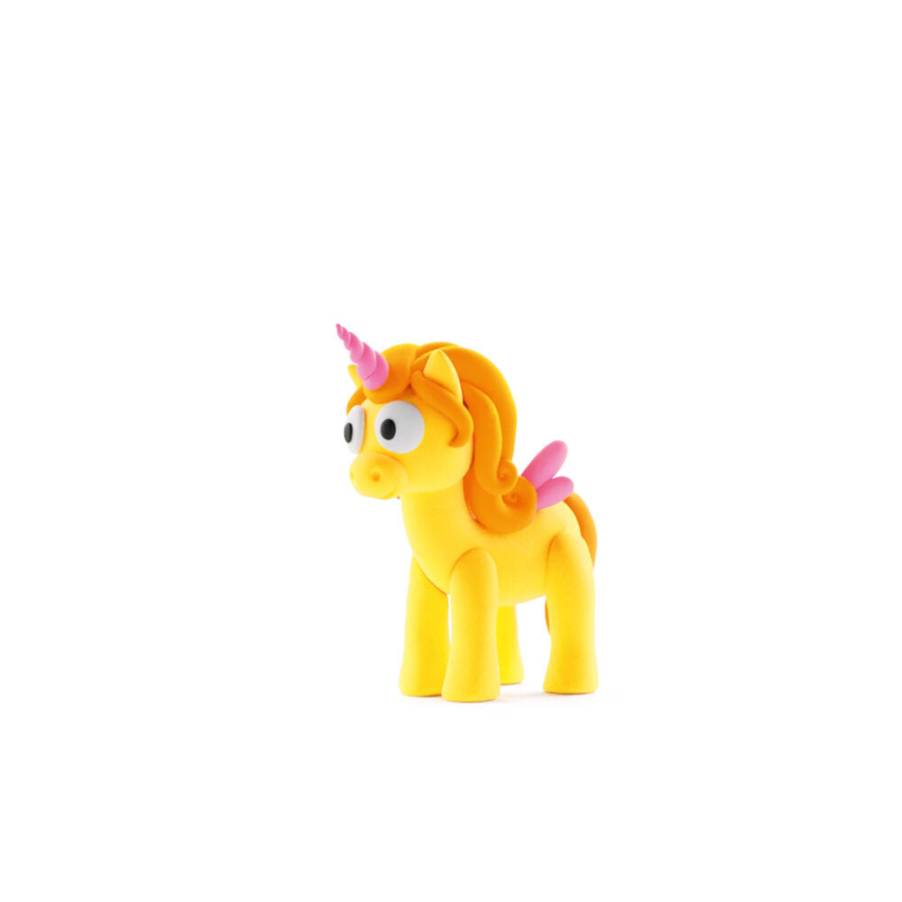 Hey Clay Rainbow Unicorns Craft Set Toy 22x19cm Kids 3y+ (15 Pieces) — image 6