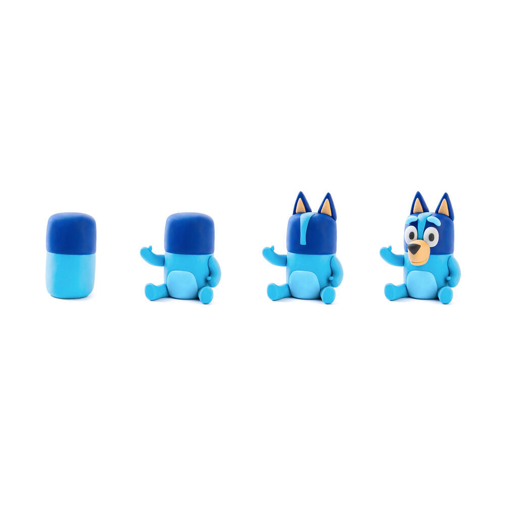 Hey Clay Bluey Single Character Kids Modelling Clay Set 5 Coloured Cans (2 Pack) — image 5