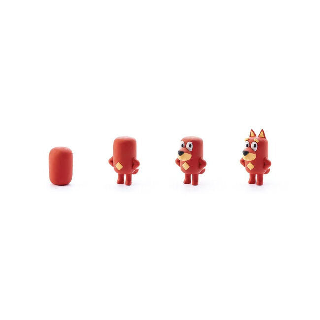 Hey Clay Bluey Single Character Kids Modelling Clay Set 5 Colours Rusty (4 Pack) — image 5