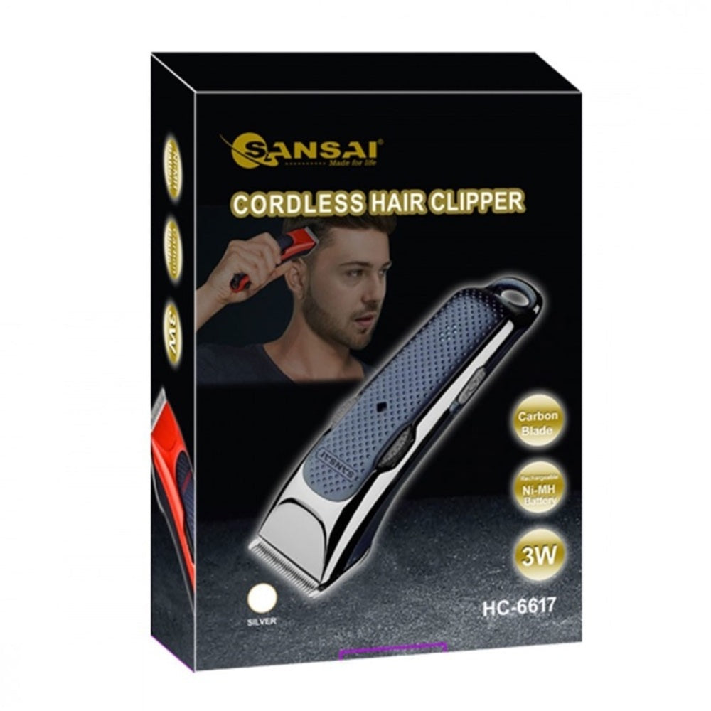 Sansai Cordless Rechargeable/Hair Clipper/Trimmer Men Facial Groomer — image 2
