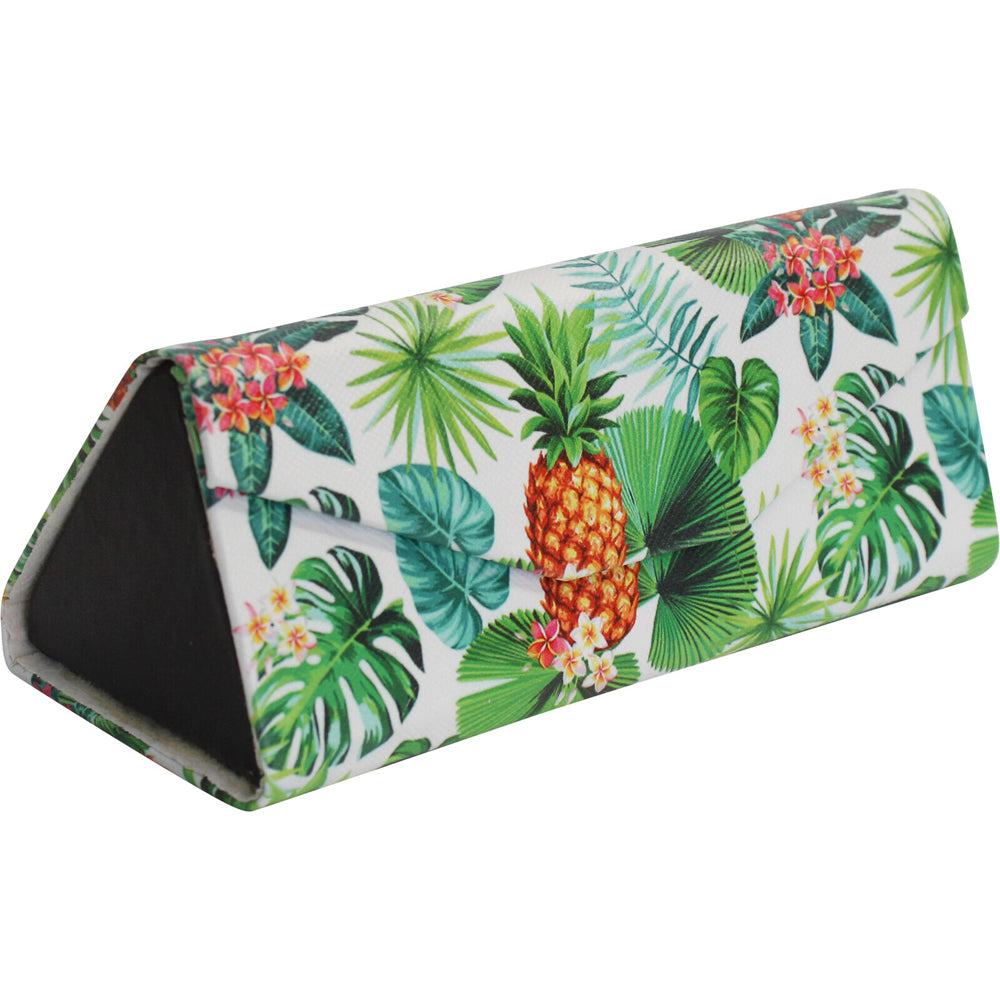 LVD Pineapples PU/Cardboard 16cm Case Sunglasses Storage Box Triangle (2 Pack) — image 2