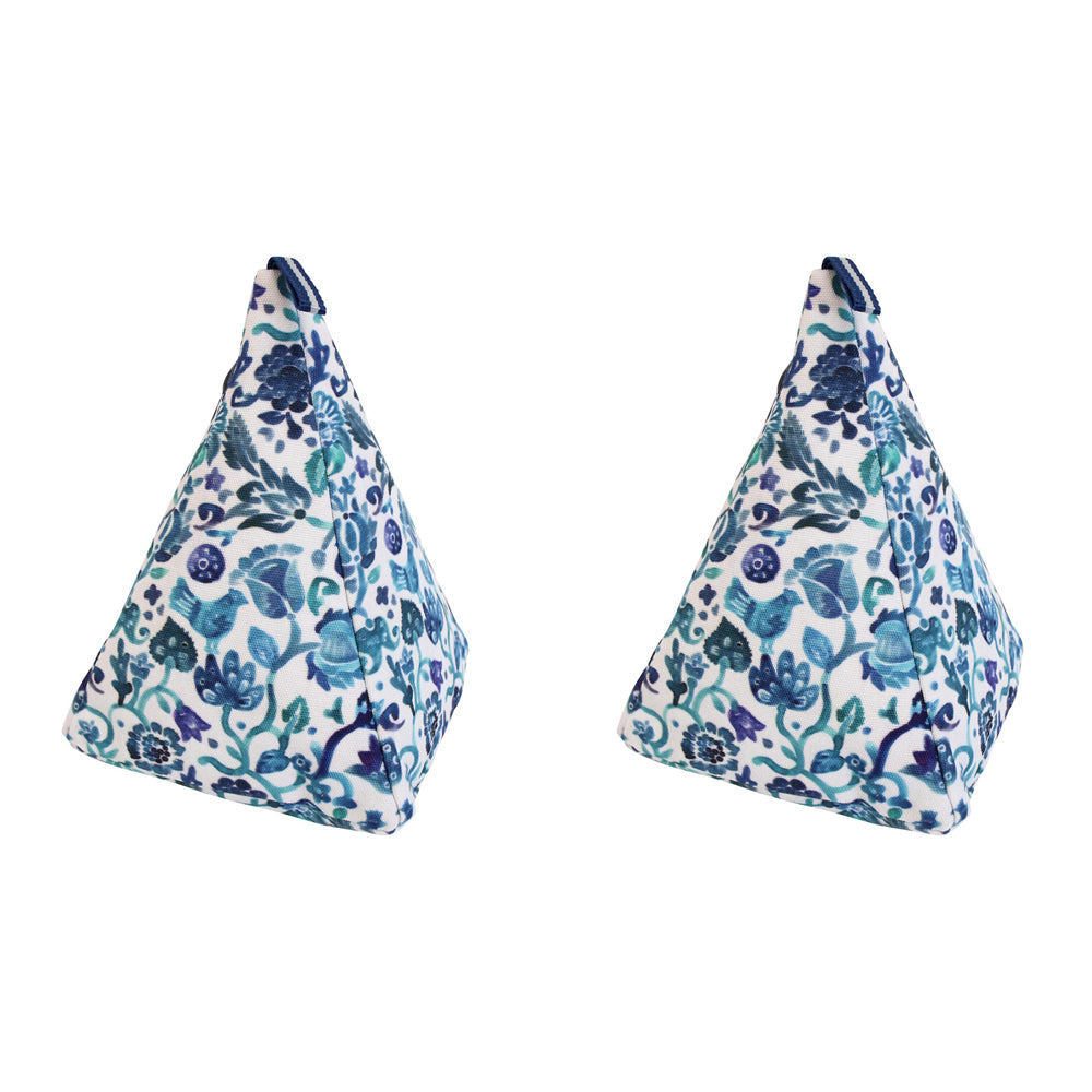 LVD Exotic 1 Cotton Sand 25cm Doorstop Home/Office Room Weighted Door Stopper (2 Pack)