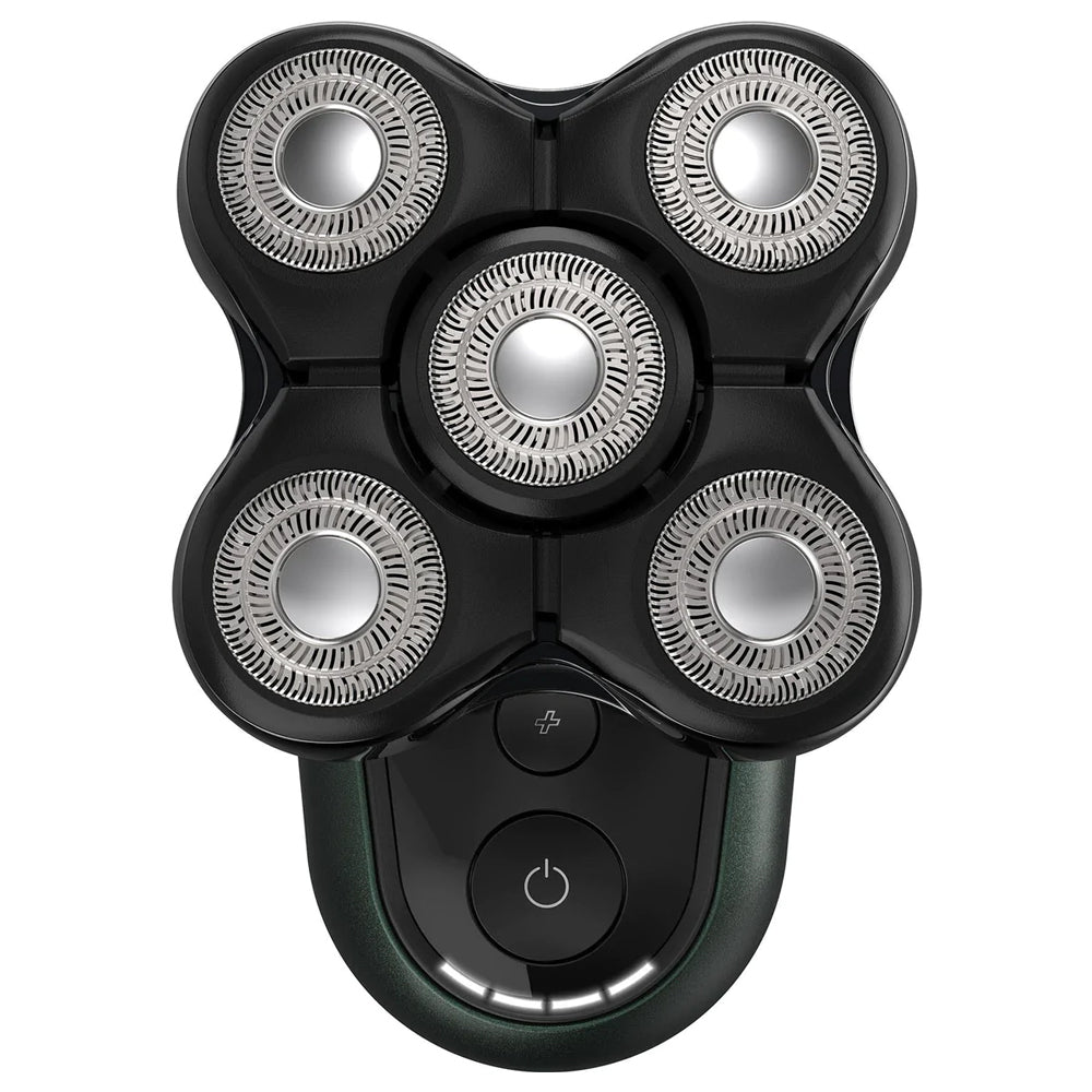 Remington Black/Green HC7500AU RX7 Compact Ultimate Head Hair Shaver Trimmer — image 3