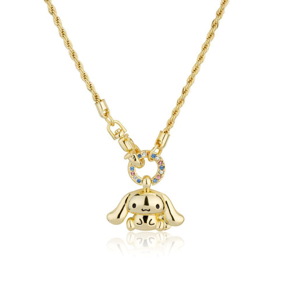 Couture Kingdom Sanrio Cinnamoroll Necklace Pendant Accessory 90cm Gold