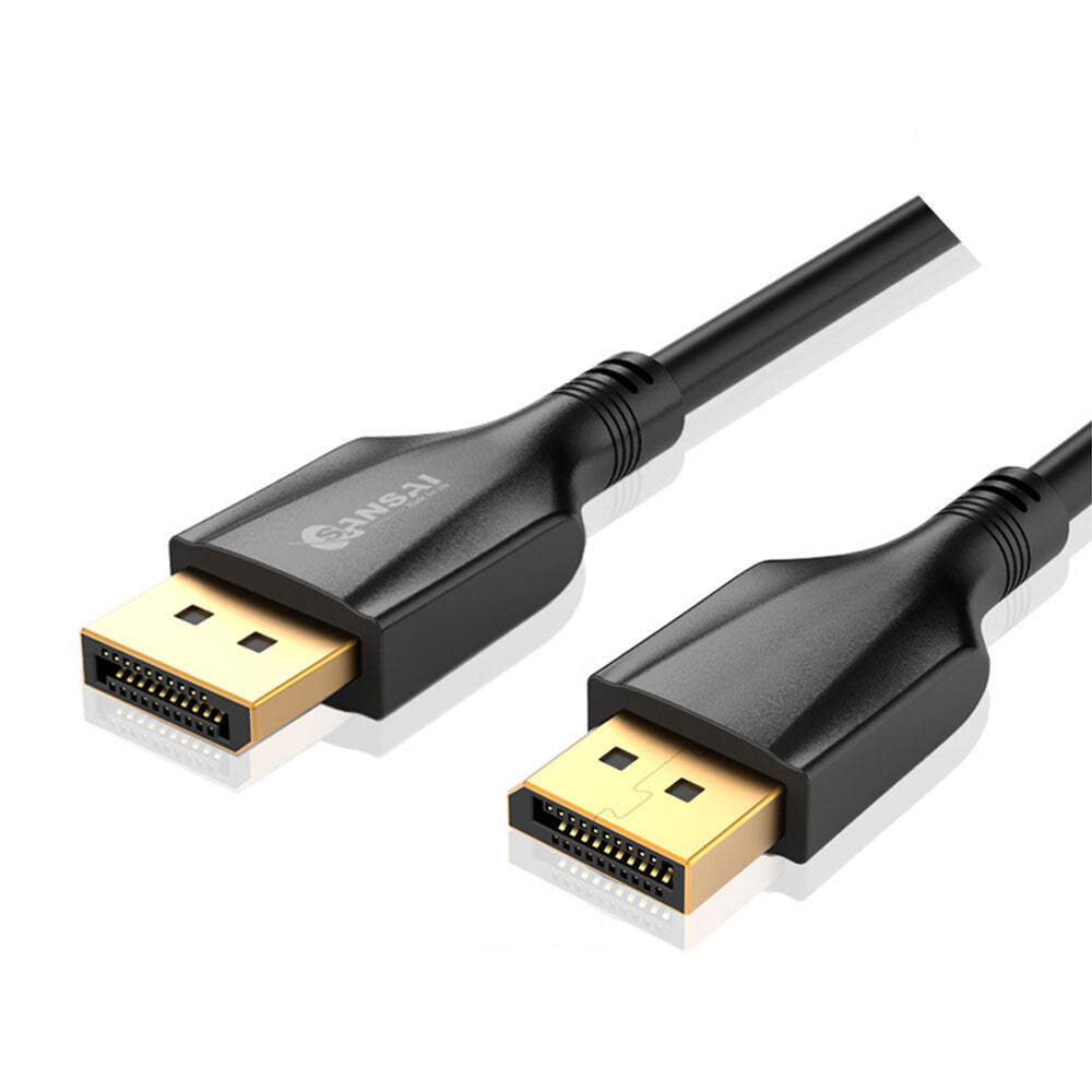 Sansai Displayport 1.5m 4k Male To Male Monitor Display Computer/Laptop Cable