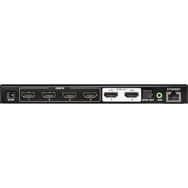Pro2 4K-1080p Downscale ARC SPDIF/Audio Extraction 4X2 HDMI 18G Matrix Switcher — image 3