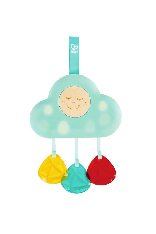 Hape Musical Cloud Light Raindrops w/ Melodies & Sleep Timer Baby/Infant Toy 0+