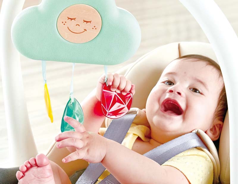 Hape Musical Cloud Light Raindrops w/ Melodies & Sleep Timer Baby/Infant Toy 0+ — image 3