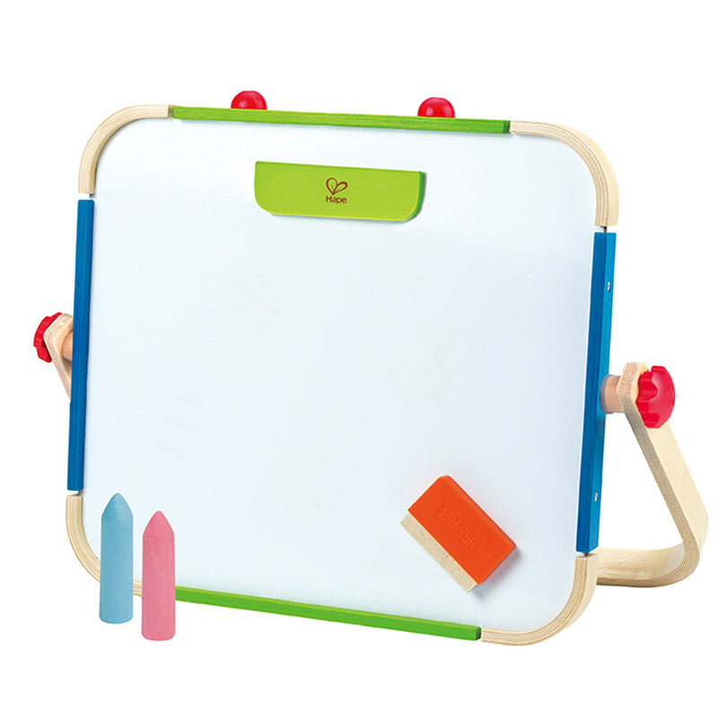 Hape Anything 51.5cm Art Tabletop Studio w/ Whiteboard/Blackoard For Kids 3+ (5 Pieces)