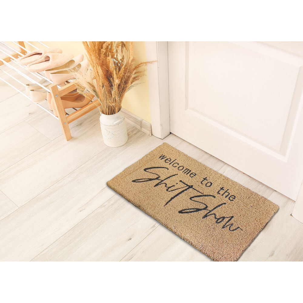 Maine and Crawford Welcome To The Shit Show Coir Doormat 70x40cm (2 Pack) — image 4