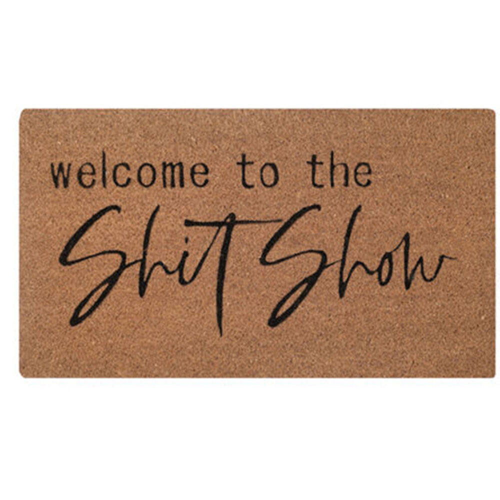 Maine and Crawford Welcome To The Shit Show Coir Doormat 70x40cm (2 Pack) — image 2