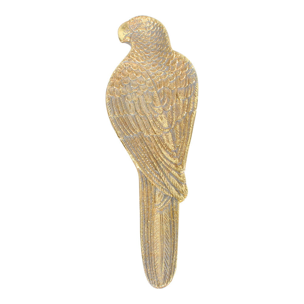 Maine & Crawford Asher Parrot 29cm Resin Tray Trinket Decor Dish Display Gold (2 Pack) — image 2