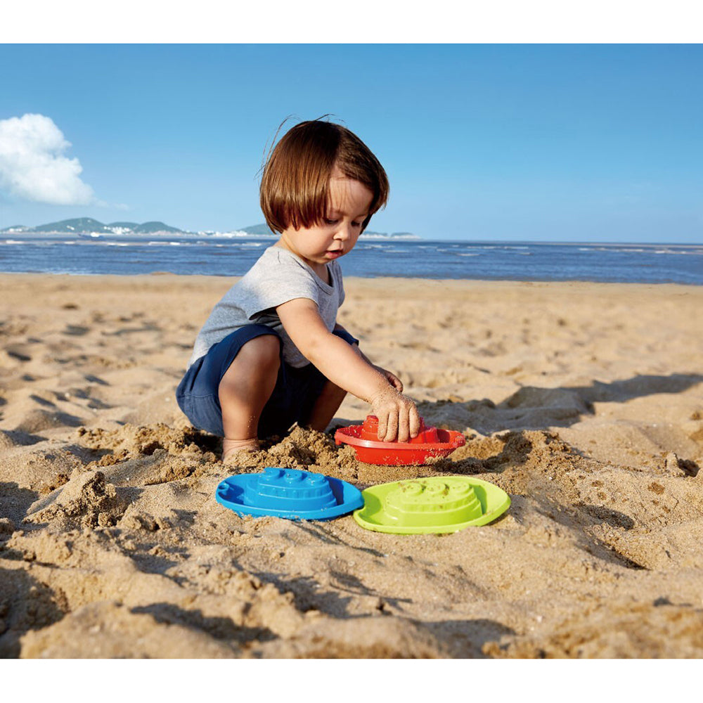 Hape Beach and Bath Boats Play Toddlers Interactive Learning Fun Toy 12M+ — image 2