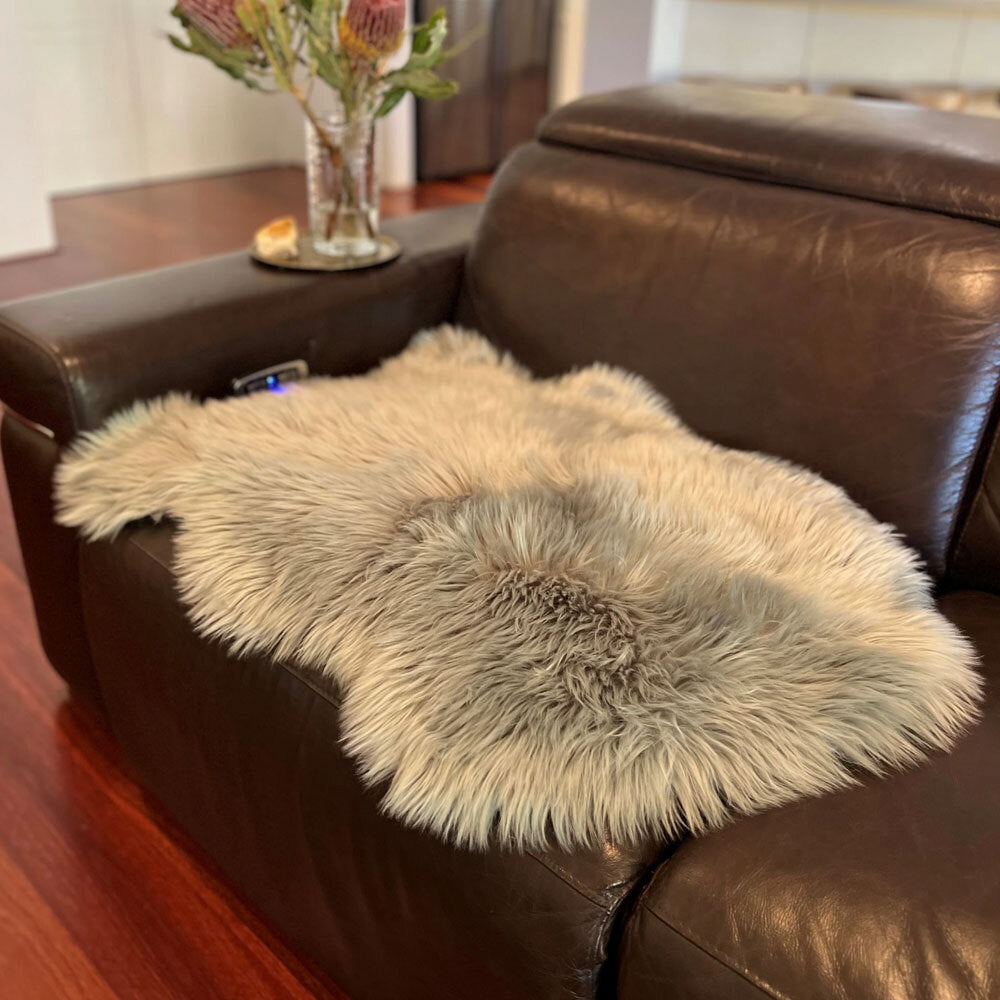 Maine & Crawford Emery 90x60cm Faux Pelt Rug Floor Mat Home Carpet Decor — image 3