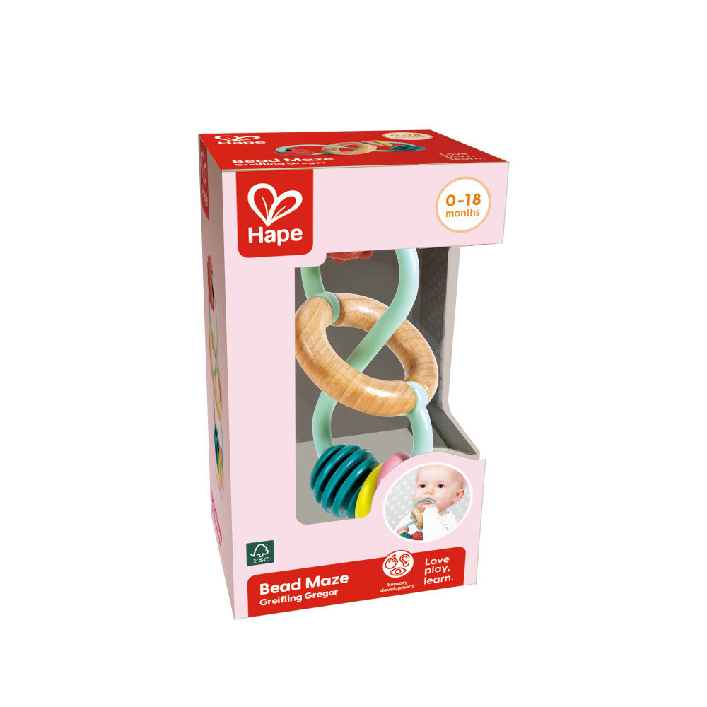 Hape Teether Maze Baby Teething Educational Development Child-Safe Fun Toy 0M+ — image 3