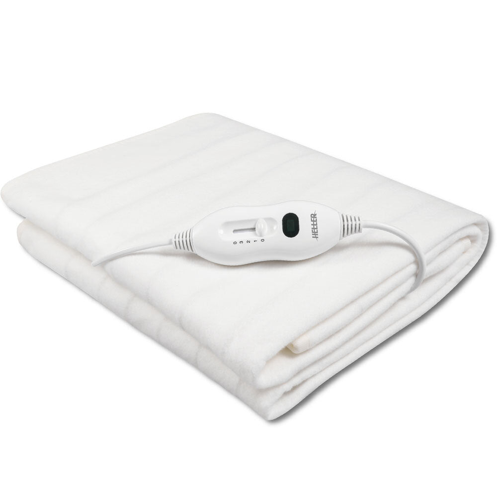 Heller HEBSF2 Single Bed Washable Fitted Electric Blanket 91x193cm w/Remote WHT — image 2